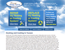 Tablet Screenshot of acrepair-tucson.com